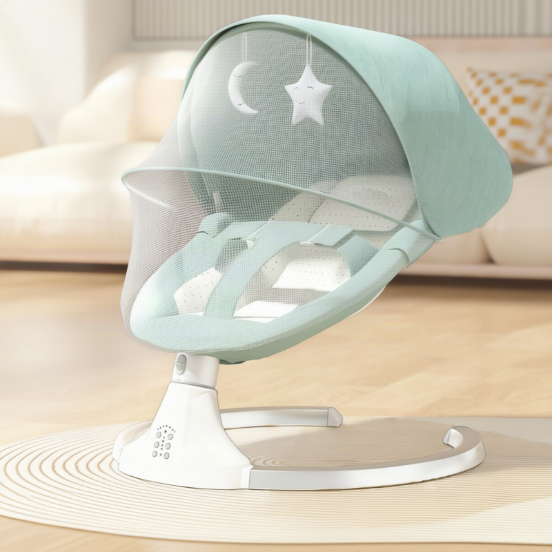 Babywippe mit Musik und Spielzeug, ab Geburt
