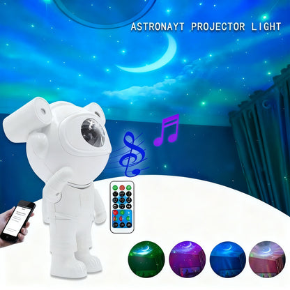 Astronauten-Projektionsleuchte mit Sternenhimmel