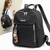 Rucksack aus Oxford-Gewebe, Damen, Rückenschonung