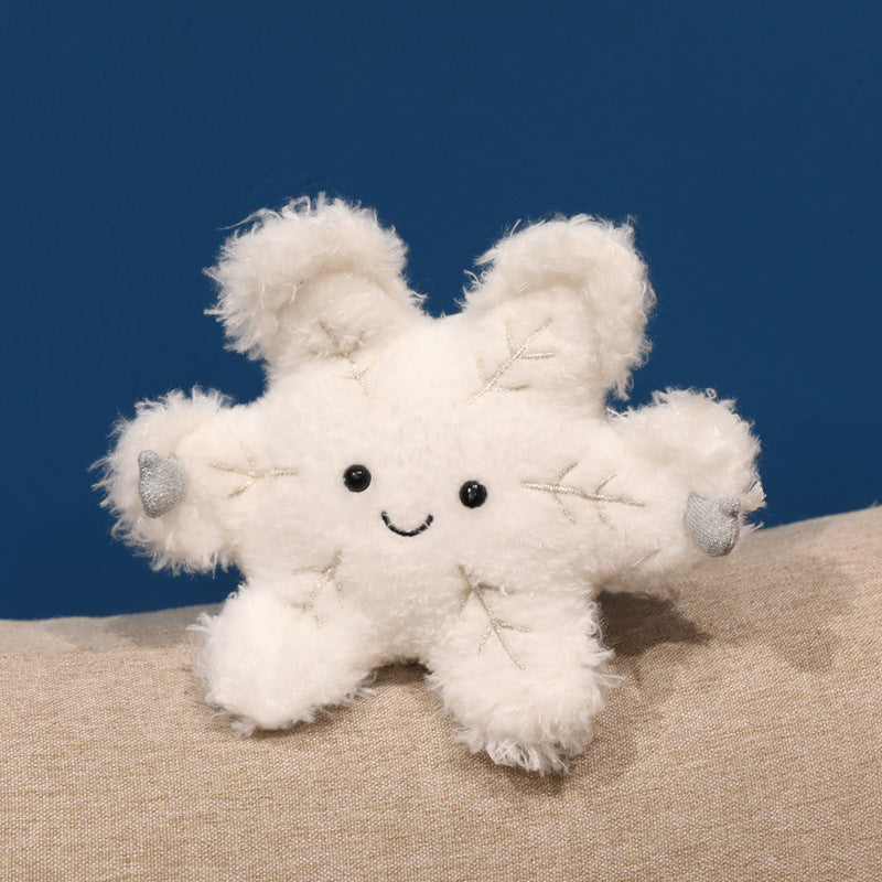 Weihnachtsplüschtiere, Weihnachtsbaum und Schneeflocke