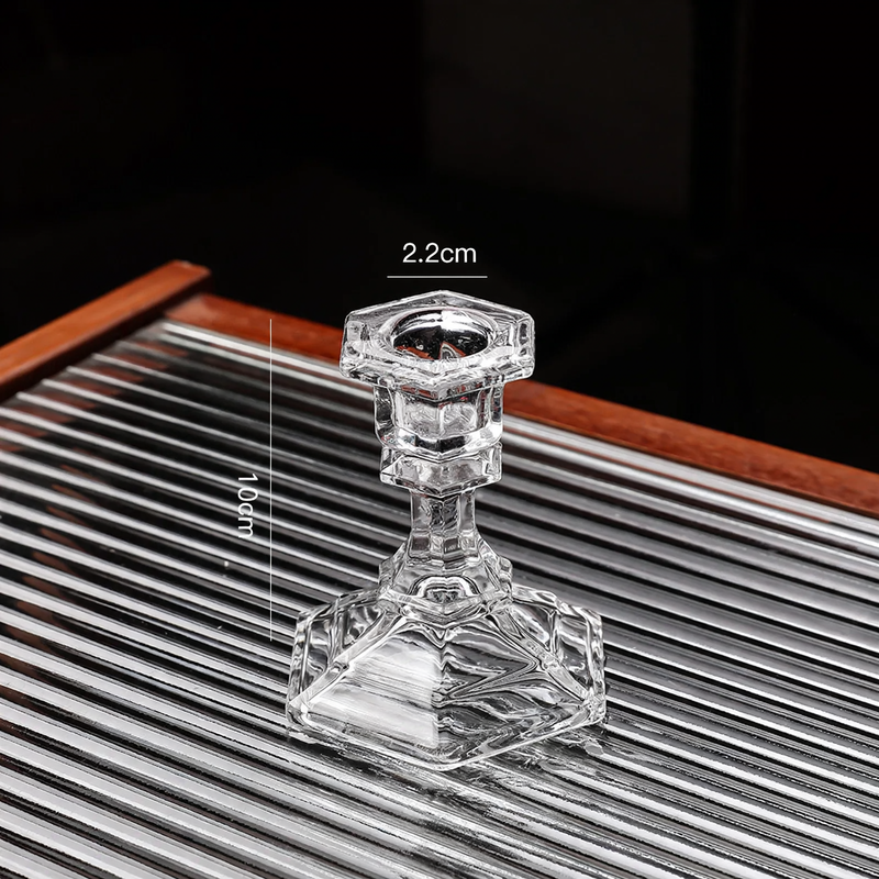 Glaskerzenstänger, modernes Design