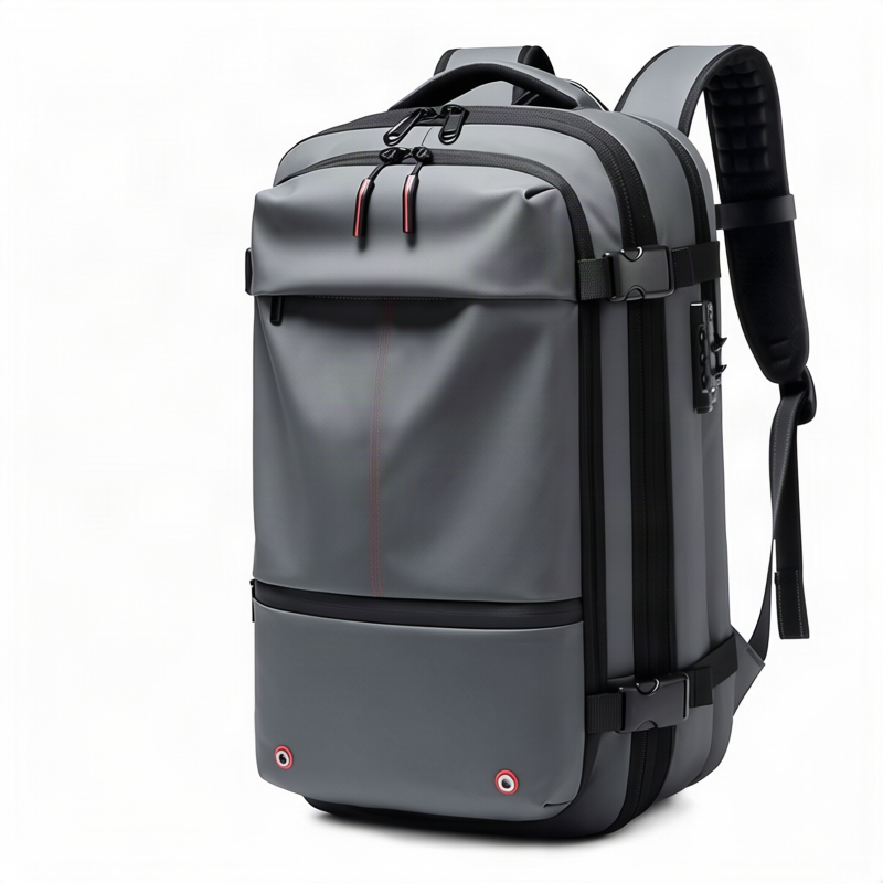 Geschäftsrucksack, 56–75 L, Oxfordstoff, wasserdicht