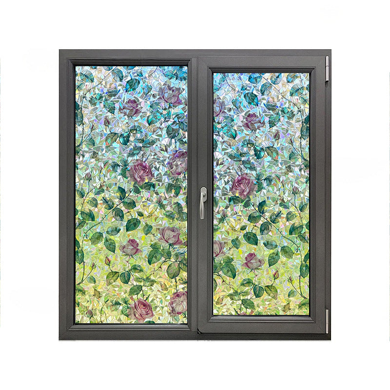 Dekorative Fensterfolie mit geometrischem Muster
