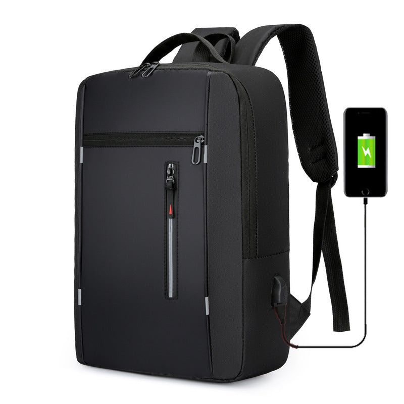Rucksack 1327, Oxford-Gewebe, USB-Ladeanschluss