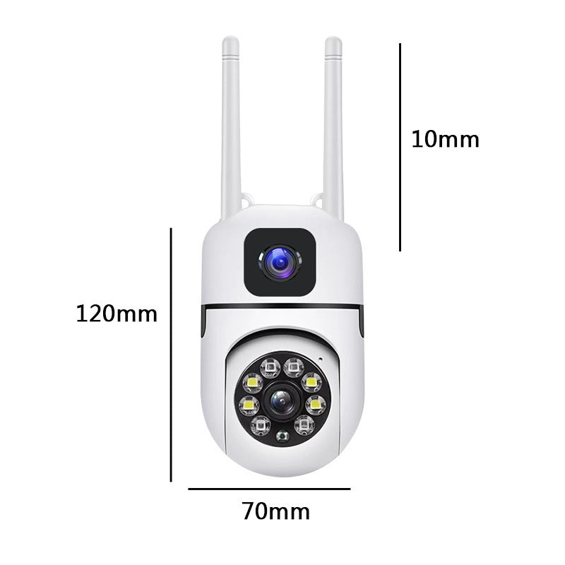 2MP WLAN-Überwachungskamera mit lokalem Speicher