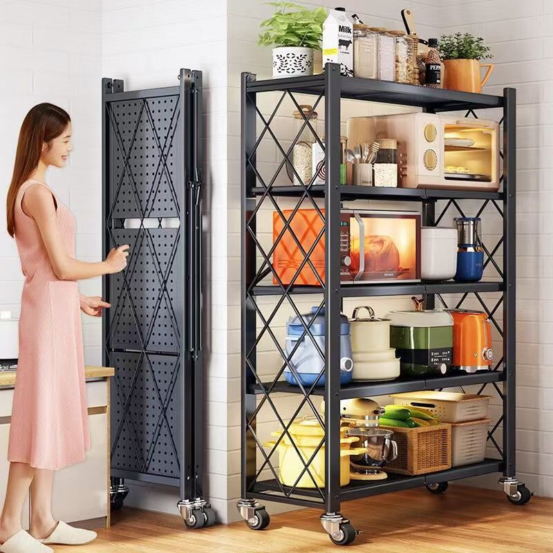 Klappbares Metallregal aus Kohlenstoffstahl