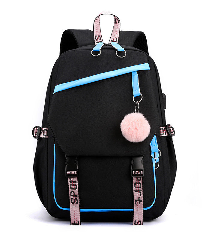 Schlichter Rucksack für Laptop, 14 Zoll, 20–35 L