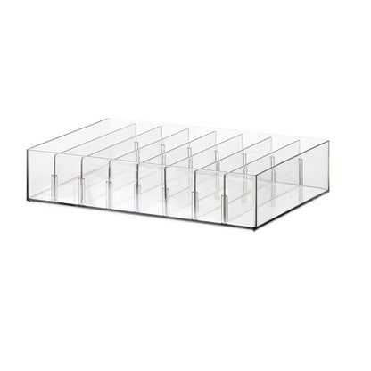 Transparente Kabelorganizer-Box aus Kunststoff