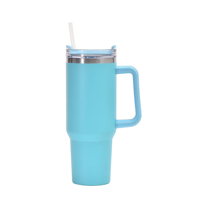 Isolierbecher 40oz mit Strohhalm und Griff