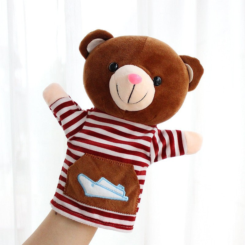 Plüsch-Handpuppe Löwe, 24 cm