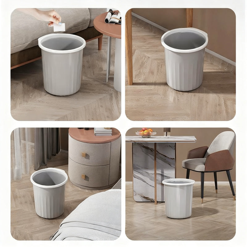 Kunststoff-Papierkorb, 4 L, zylindrisch