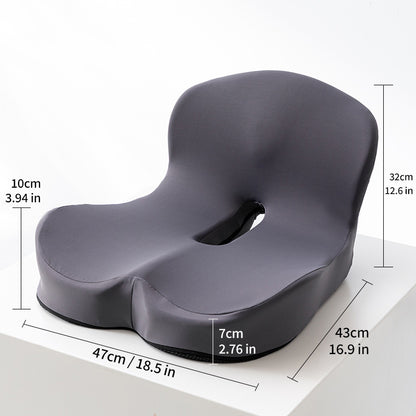 Sitzkissen mit Rückenlehne aus Memory-Schaum