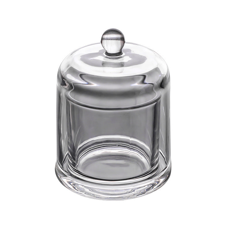 Glockenglas-Kerzenhaube aus Glas