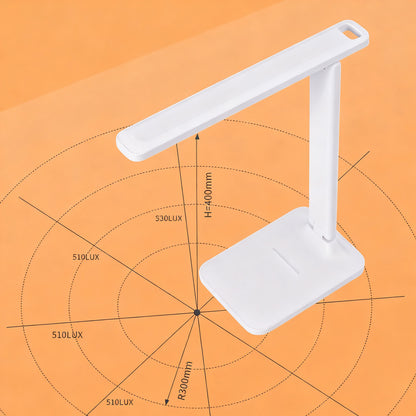 Klappbare LED-Schreibtischlampe mit USB-Anschluss