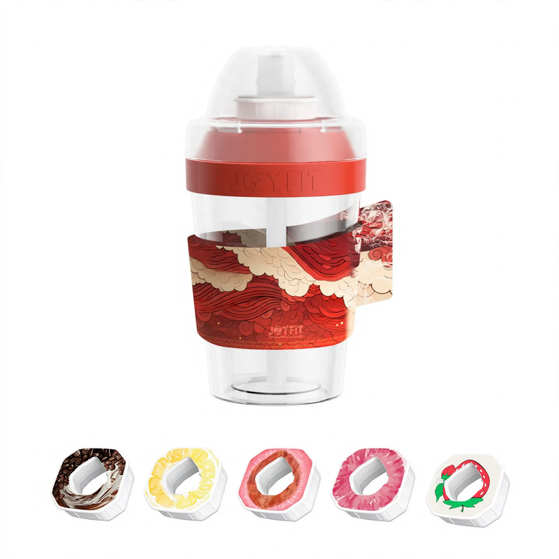 Sporttrinkflasche mit Strohhalm, 400 ml