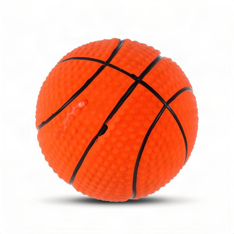 Gummi-Spielball für Hunde mit Schwanz