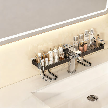 Badezimmer-Ablage für Waschbecken ohne Bohren