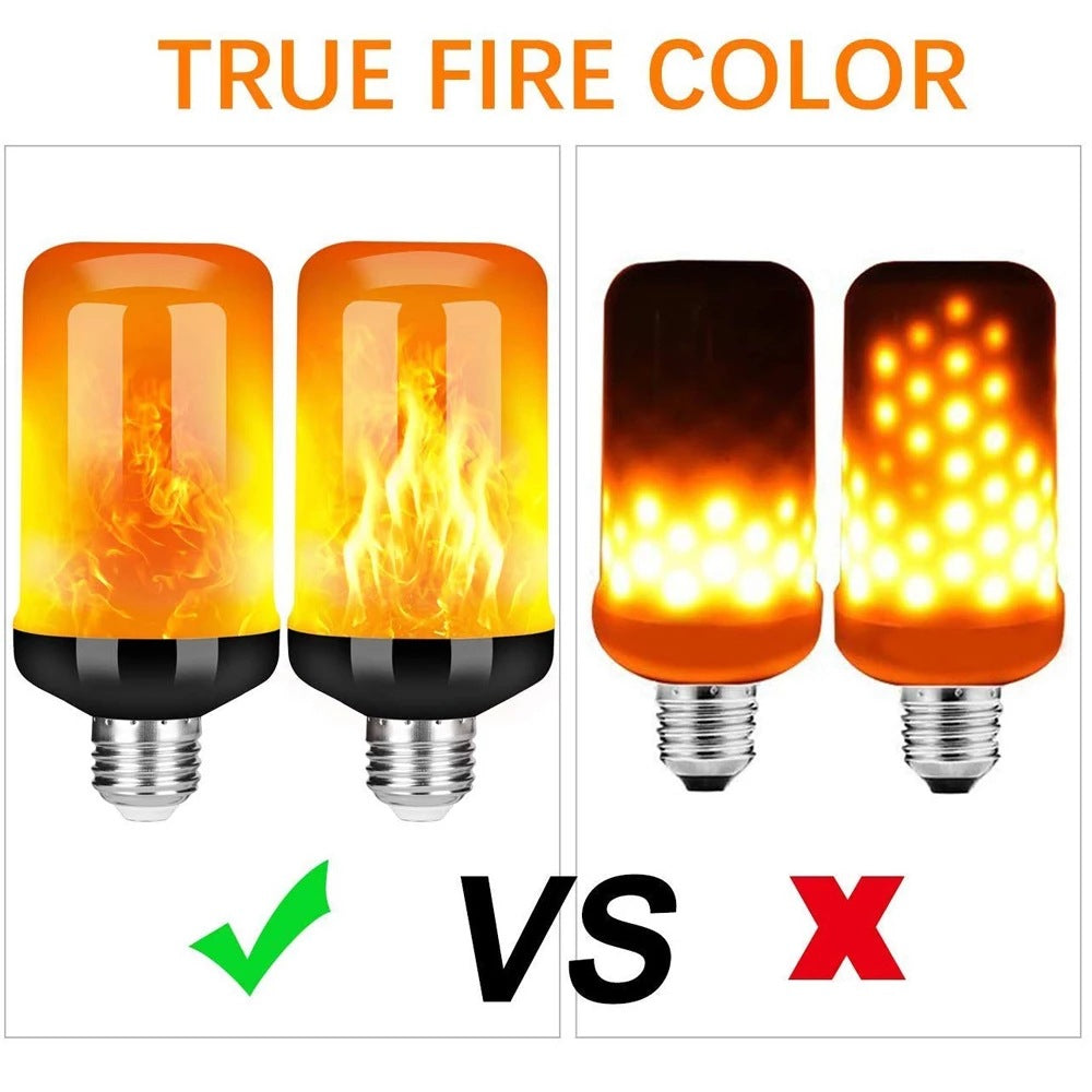 LED FLAME LIGHT PARTY LAMP - 4 MODI FEUER SIMULATION | Brehn
