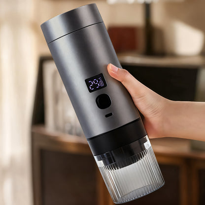 Tragbare Espresso-Kaffeemaschine mit Akku, 0,5 L