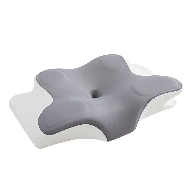 Nackenstützkissen aus Gedächtnisschaum, Schmetterlingsform