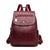 Damen-Rucksack, PU-Leder, Vintage-Stil