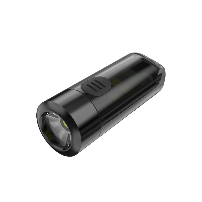 Mini-LED-Taschenlampe mit Pfeife und USB-Ladung