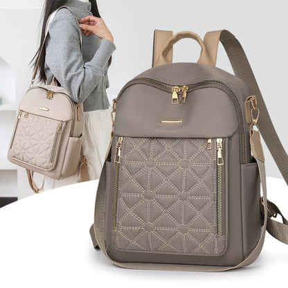 Wasserdichter Damen-Rucksack aus Oxfordstoff