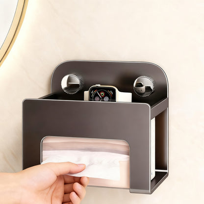 Wandmontierte Papiertuchbox, Doppelnutzung