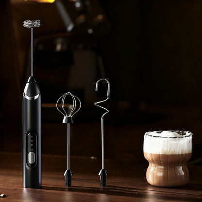 Elektrischer Milchaufschäumer, USB-C, mehrere Funktionen