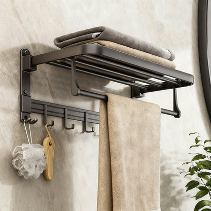 Handtuchhalter aus Aluminium, klappbar