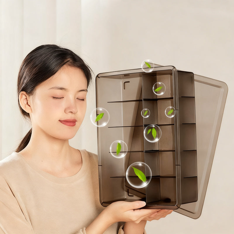 Unterwäsche-Organizer mit Fächern, 3-teilig