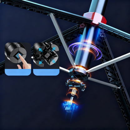 Selfie-Stativ mit Gimbal und Gesichtsverfolgung