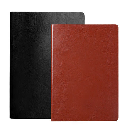 A5-Notizbuch, Echtleder, 100g Papier