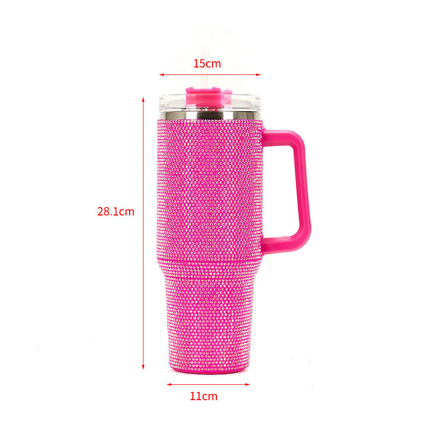 Isolierbecher 1180 ml, Edelstahl, mit Henkel
