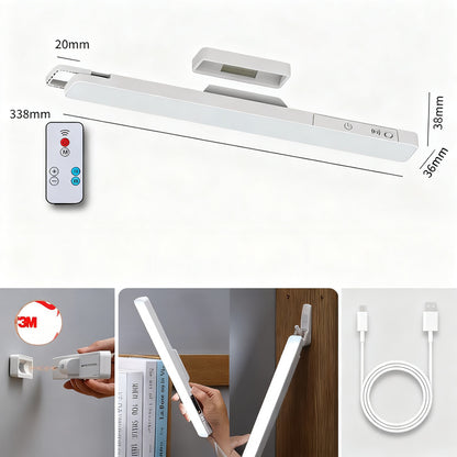 LED-Schreibtischlampe mit Magnethalterung