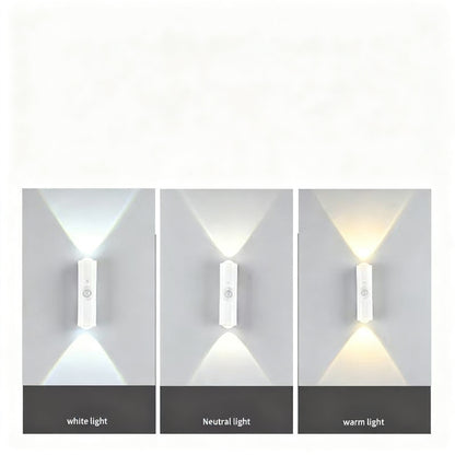Wandleuchte mit Bewegungsmelder und LED