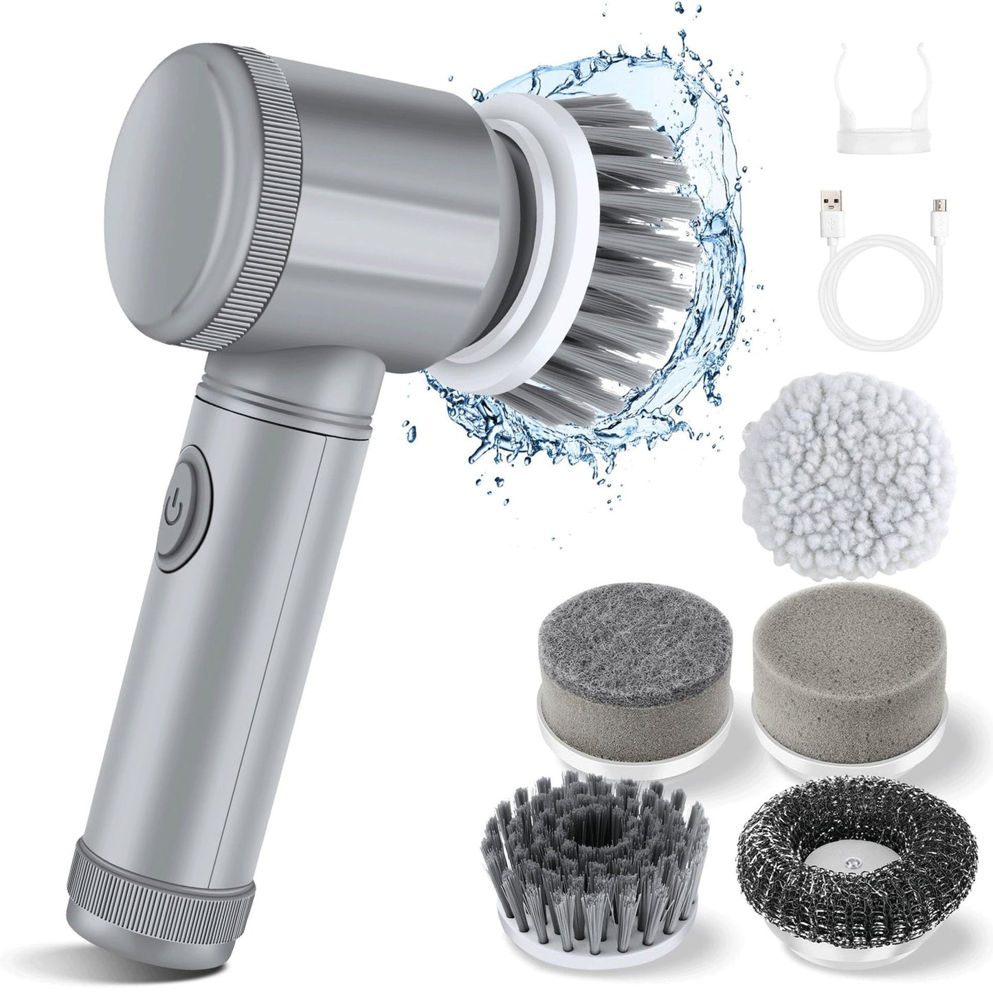 Elektrische Reinigungsbürste mit Wechselköpfen