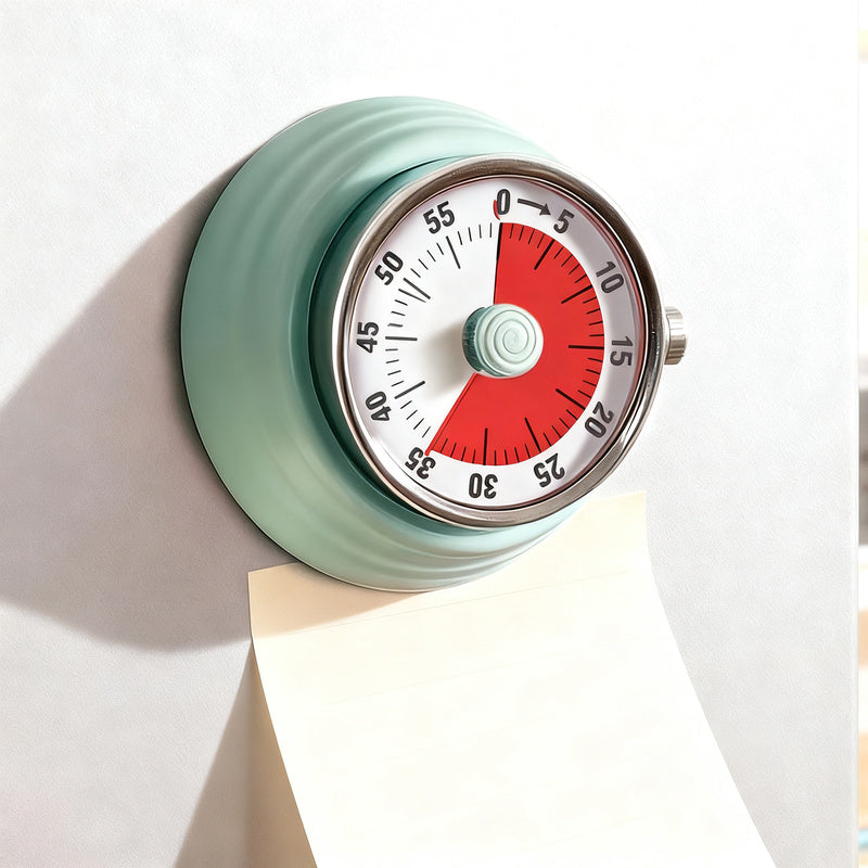 Mechanischer Küchentimer mit Magnet