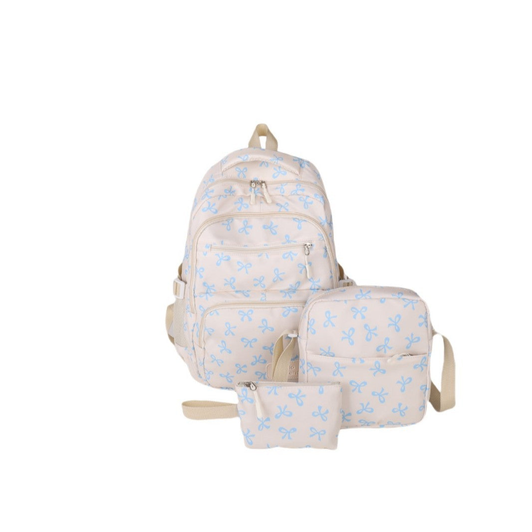 Rucksack aus Nylon, großes Fassungsvermögen, modernes Design