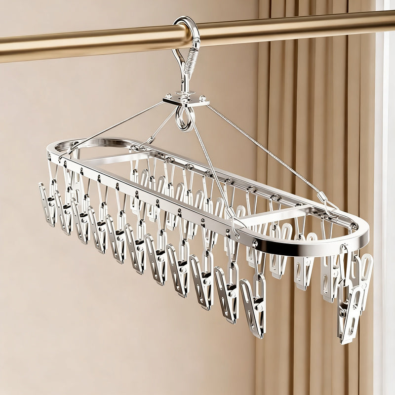 Sockentrockner mit Aluminium-Rahmen