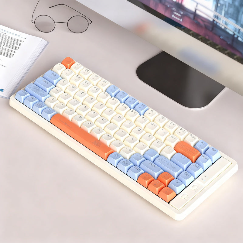 Kabelgebundene Gaming-Tastatur mit mechanischen Schaltern