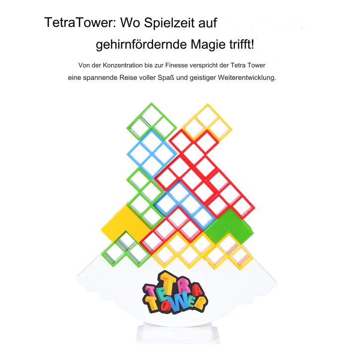 Tetra Tower Stacking Spiel | Brehn