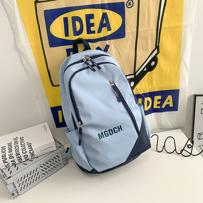 Rucksack, 20–35 L, Buchstabenmuster, bis 13 Zoll