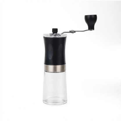 Handkurbel-Kaffeemühle, tragbar