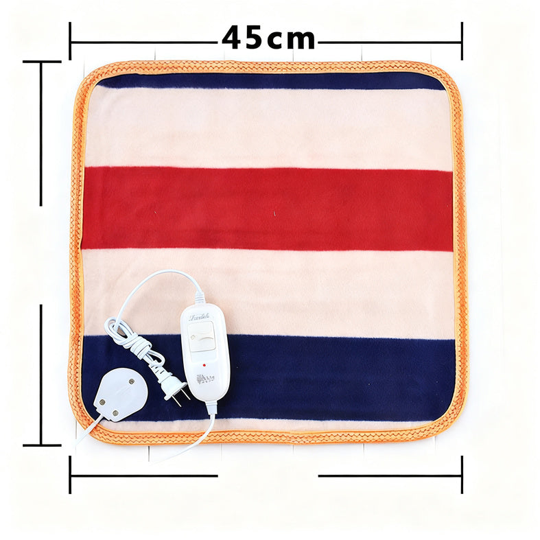 Elektrische Wärmematte, 45×45 cm, Fleece-Oberfläche