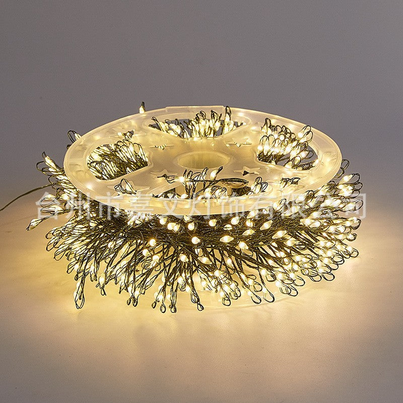 LED-Lichterkette mit Kupferdraht, dimmbar