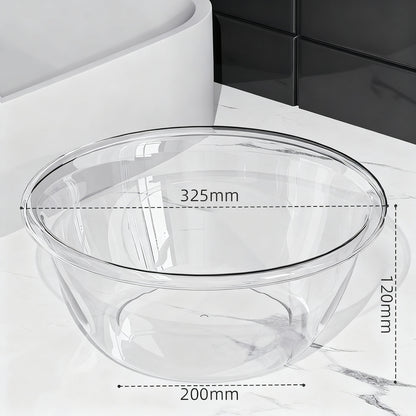 Kunststoff-Waschbecken, transparent, robust