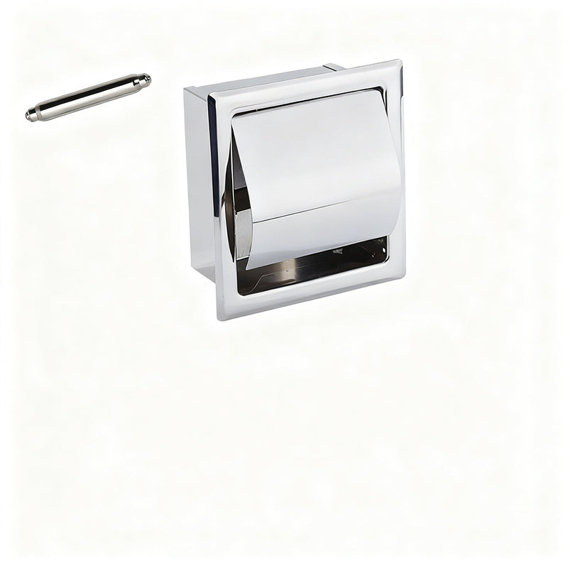 Edelstahl-Toilettenpapierhalter für Wand