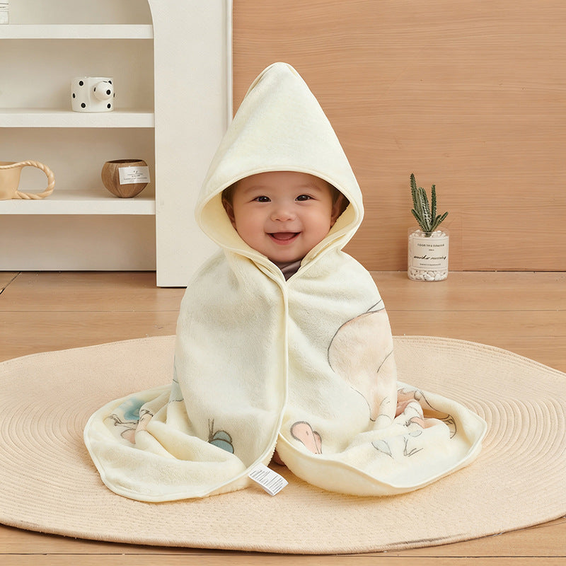Babydecke aus Korallenfleece, 80×80 cm