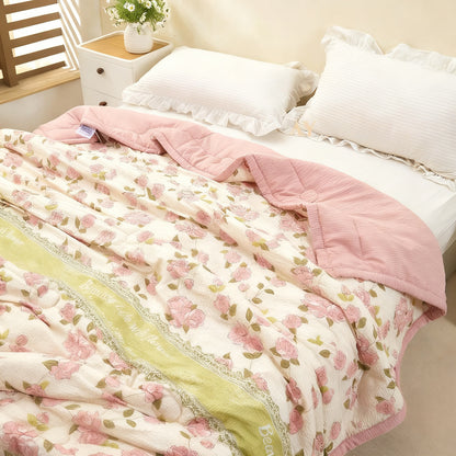 Steppdecke aus Polyester, maschinenwaschbar